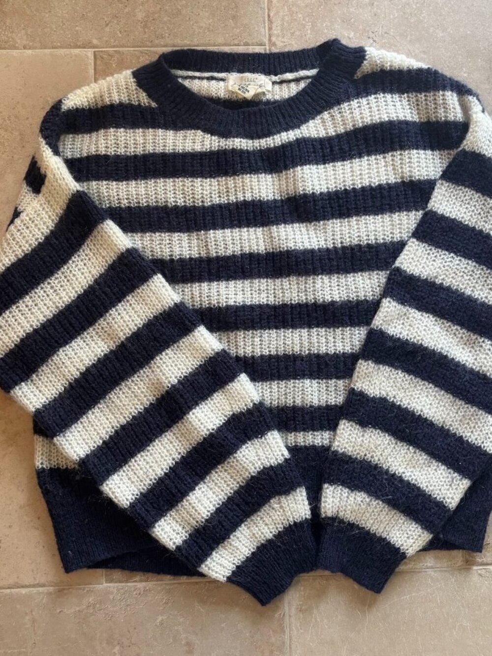 Stripped knit sweater